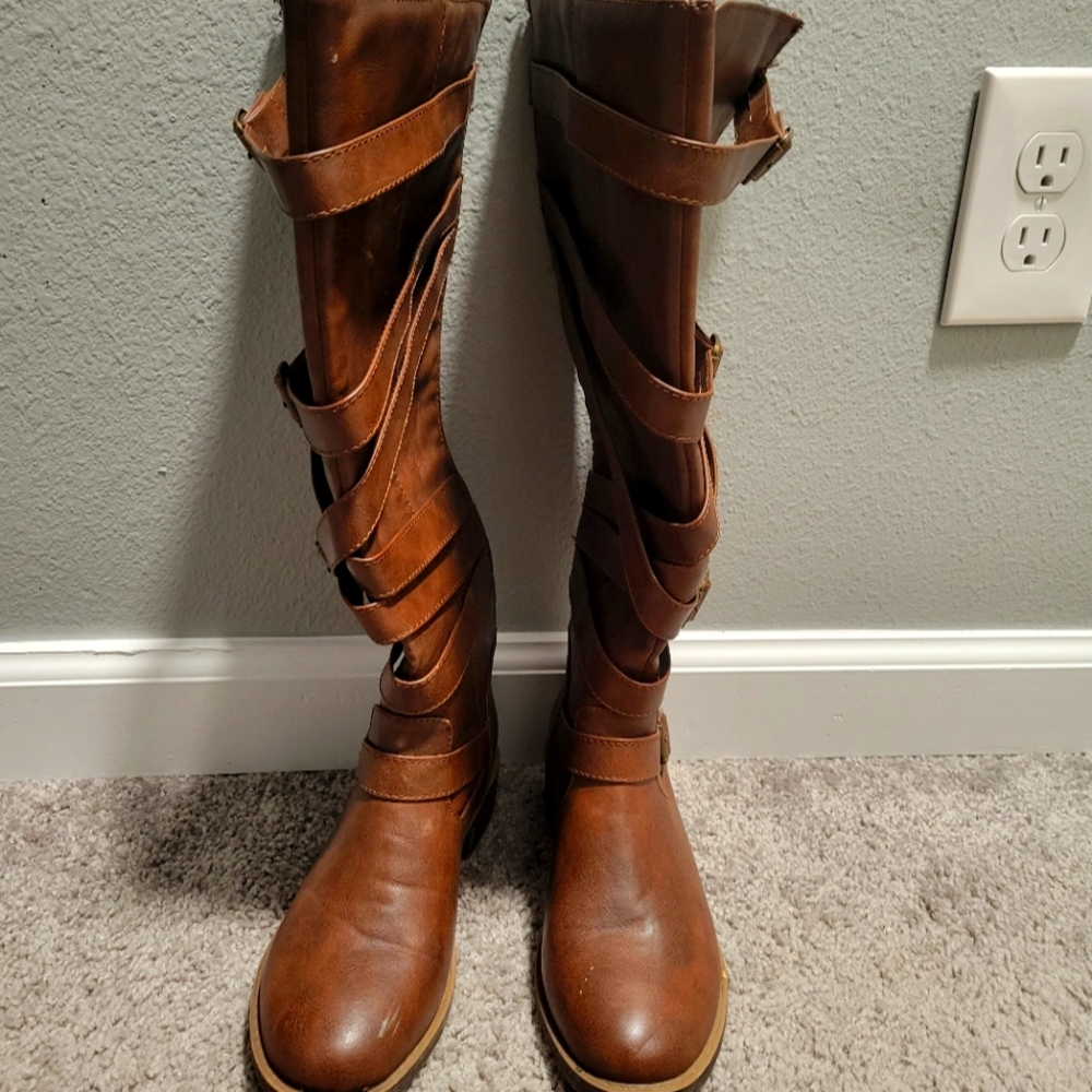 Knee high boots